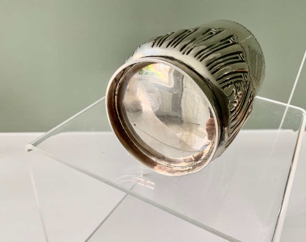 Victorian silver christening mug View VI