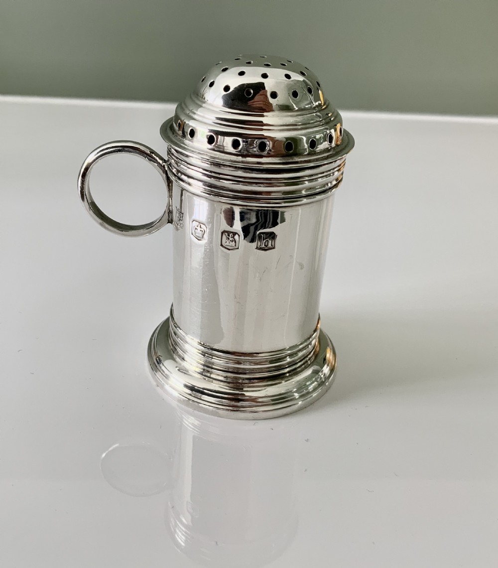 Georgian style silver kitchen pepper