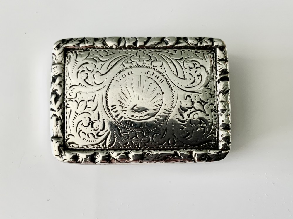 Nathaniel Mills Vinaigrette - Masonic