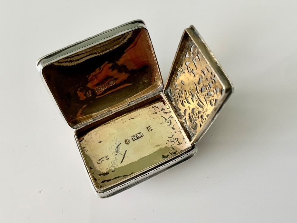 Nathaniel Mills Vinaigrette - Masonic View III