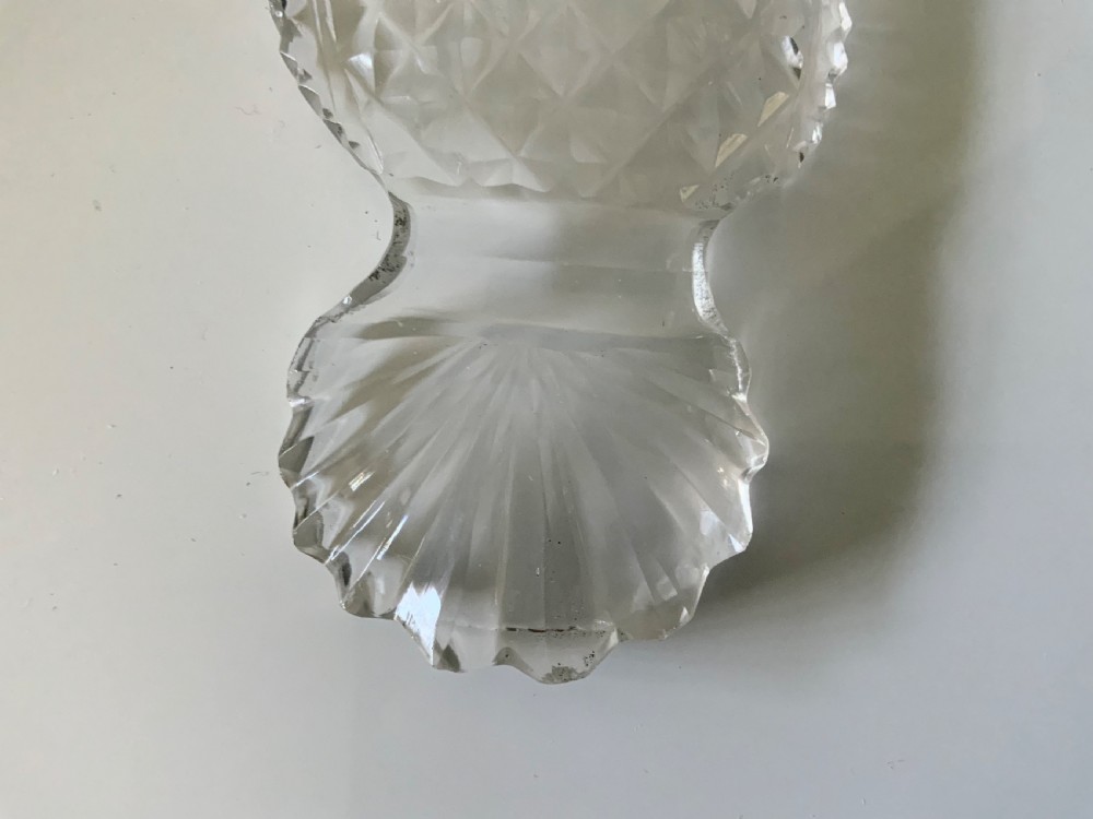 Georgian glass caddy spoon View IV