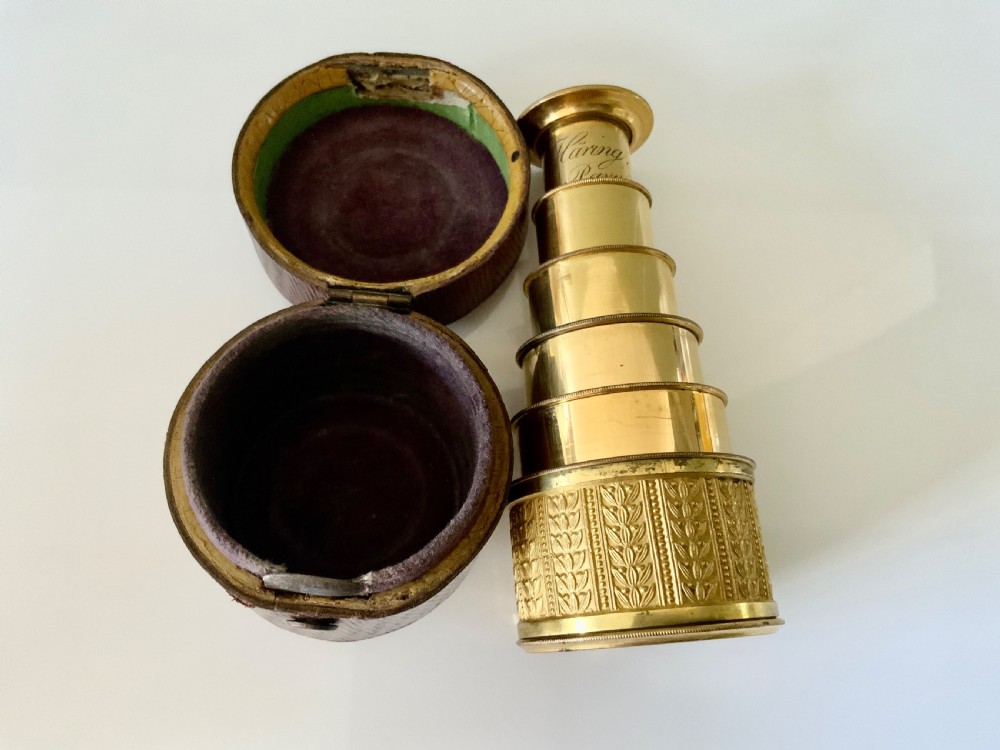 French 19th century monocular