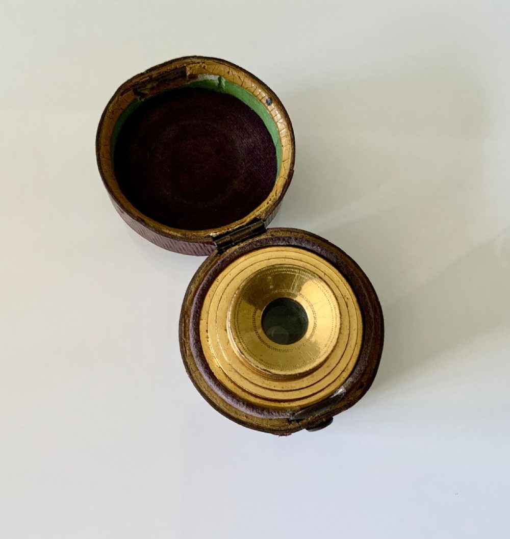 French 19th century monocular View VII