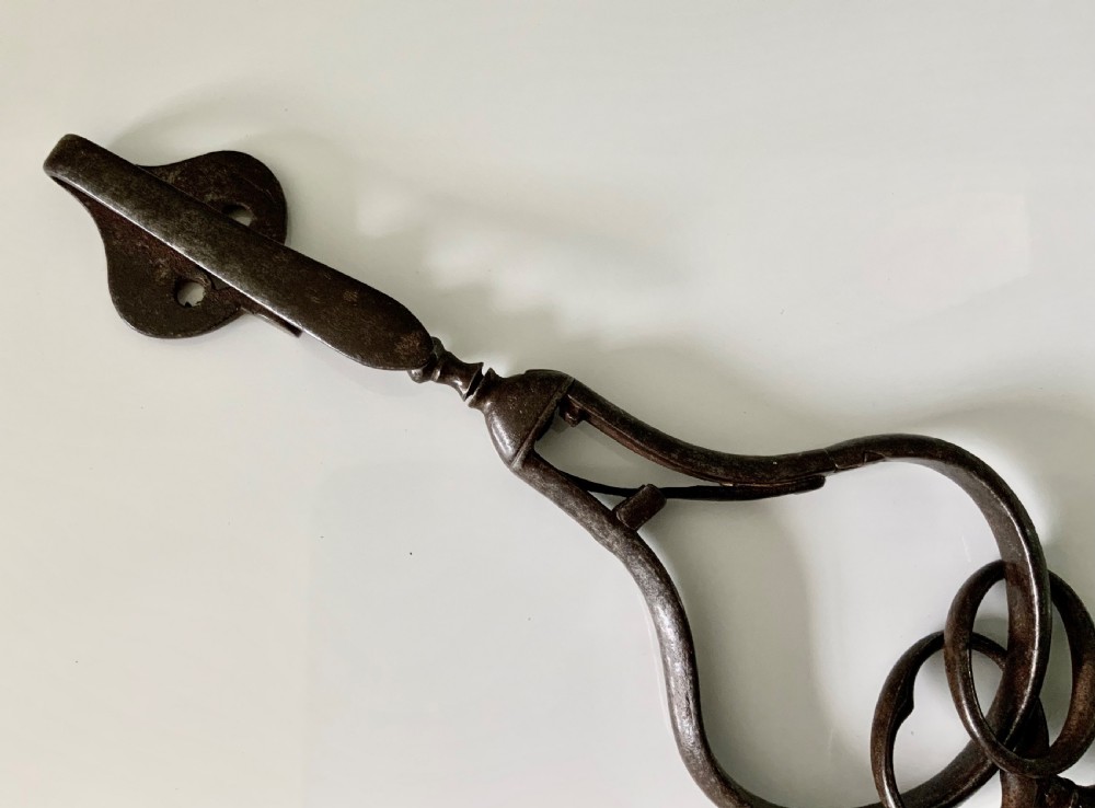 Mid 18th Century steel key chatelaine  View VI