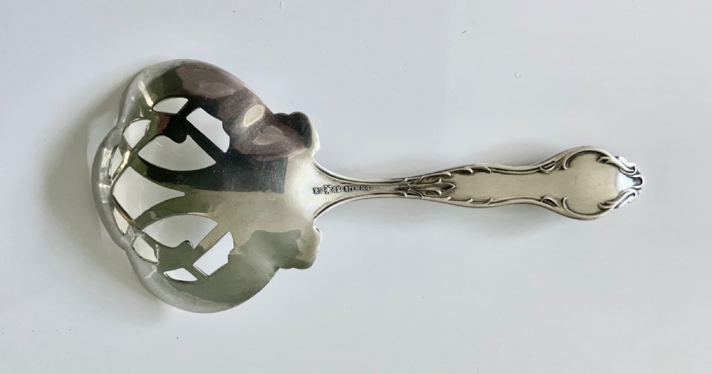 American silver art nouveau spoon View V