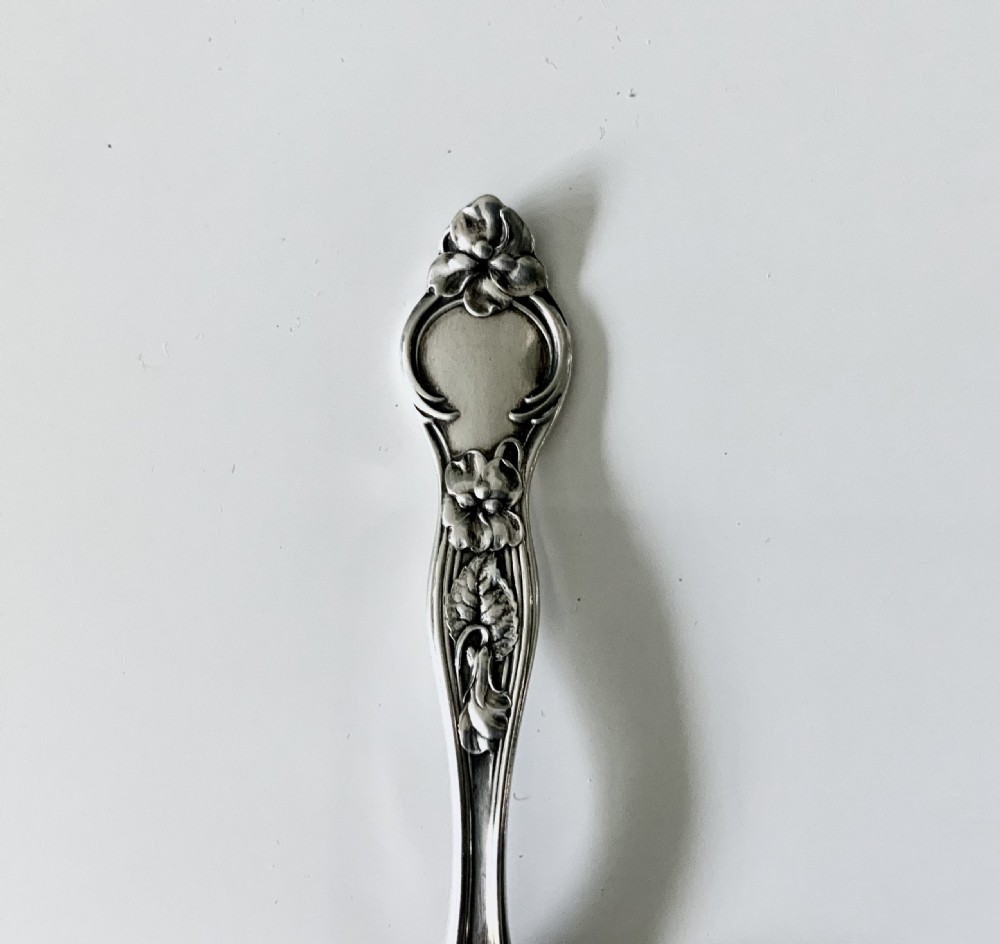 American silver art nouveau spoon View VII