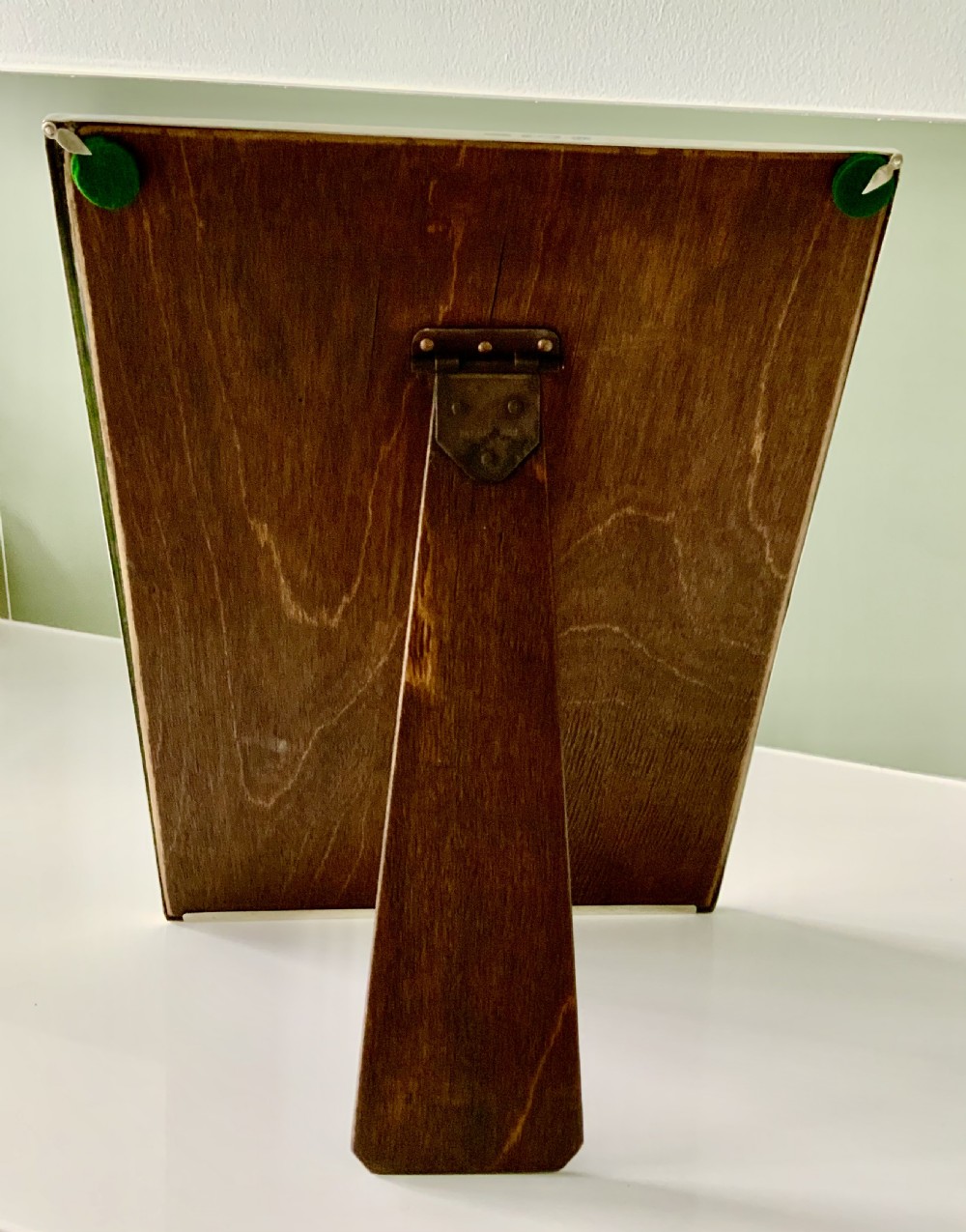 Australian silver photograph frame View II