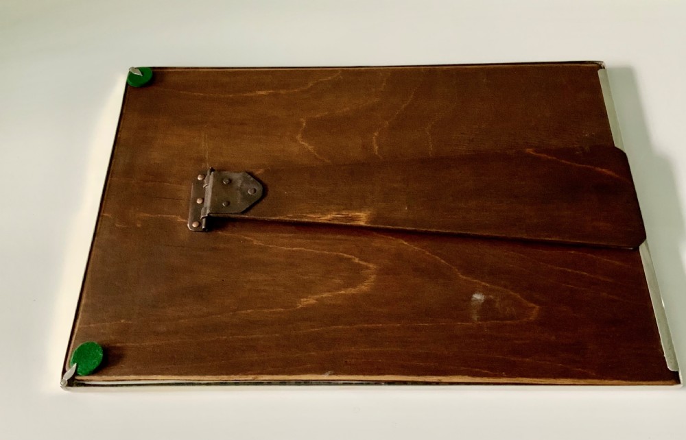 Australian silver photograph frame View III