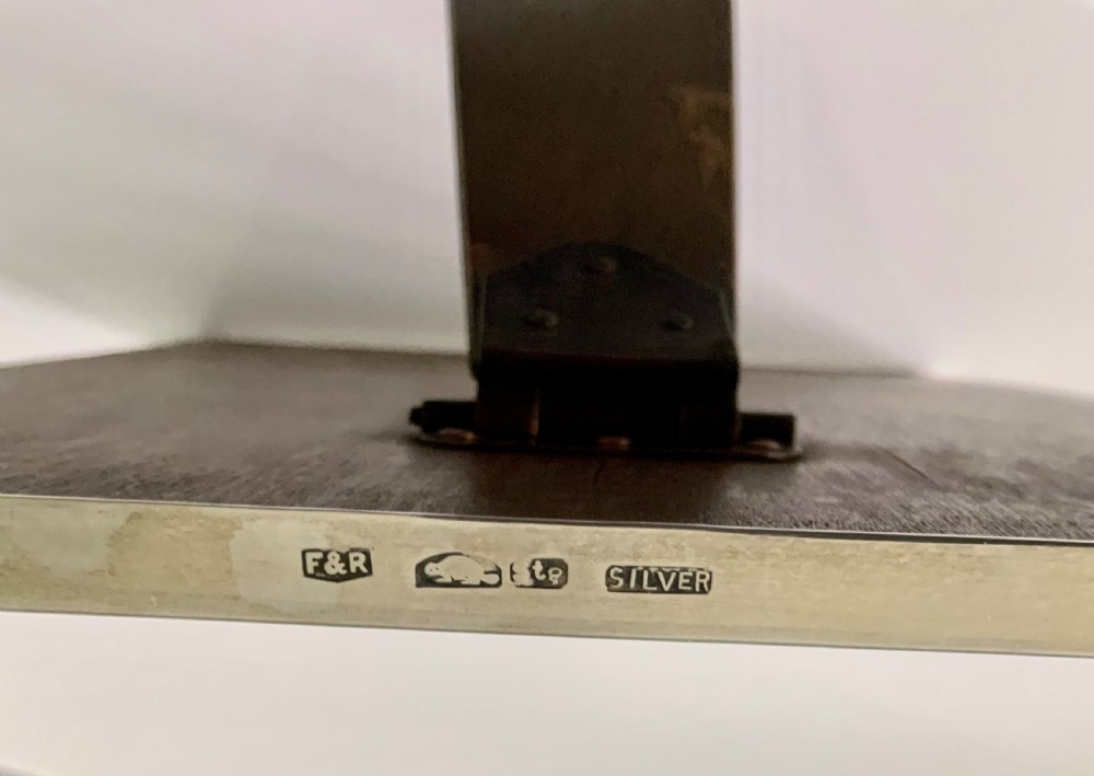 Australian silver photograph frame View IV