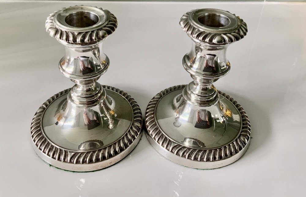 Silver Candlesticks