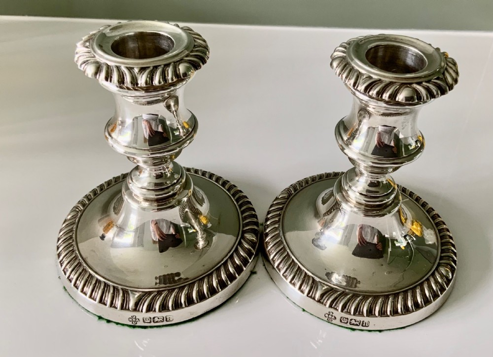 Silver Candlesticks View II