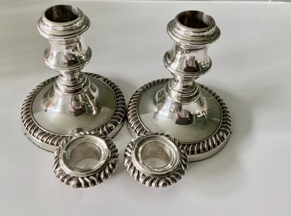 Silver Candlesticks View V