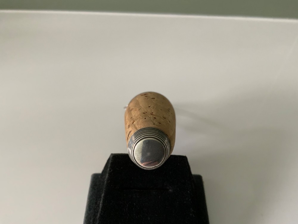 Georgian silver mounted cork RUM View III