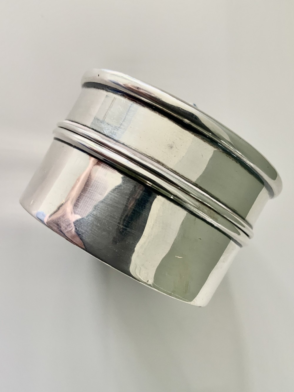 Silver & porcelain pin holder View V