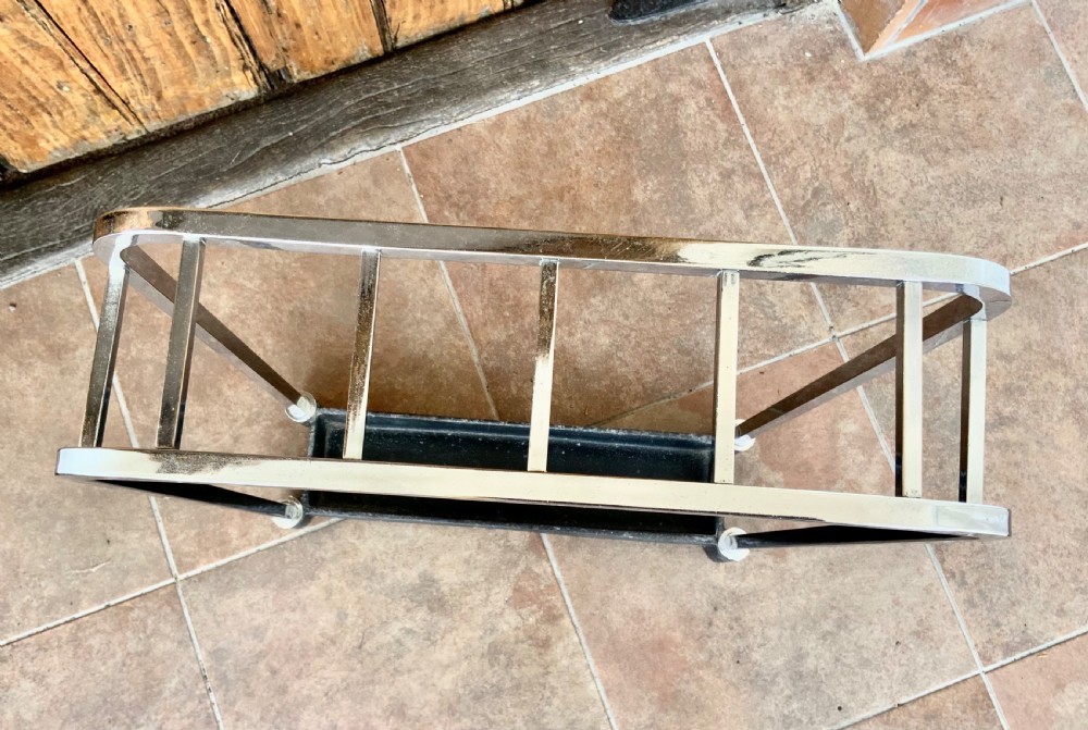 Art Deco Chrome stick stand View IV