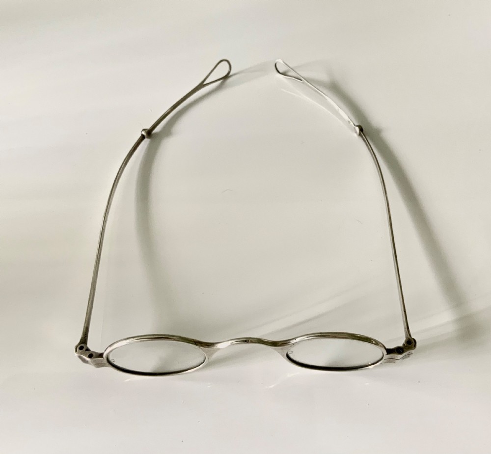 French Georgian silver spectacles