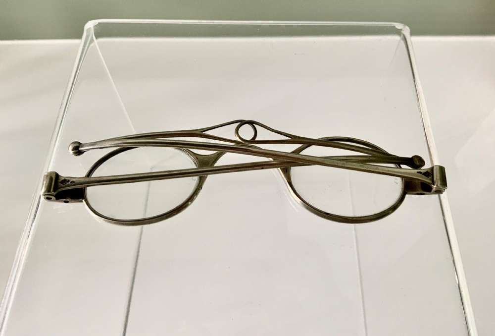 French Georgian silver spectacles View V