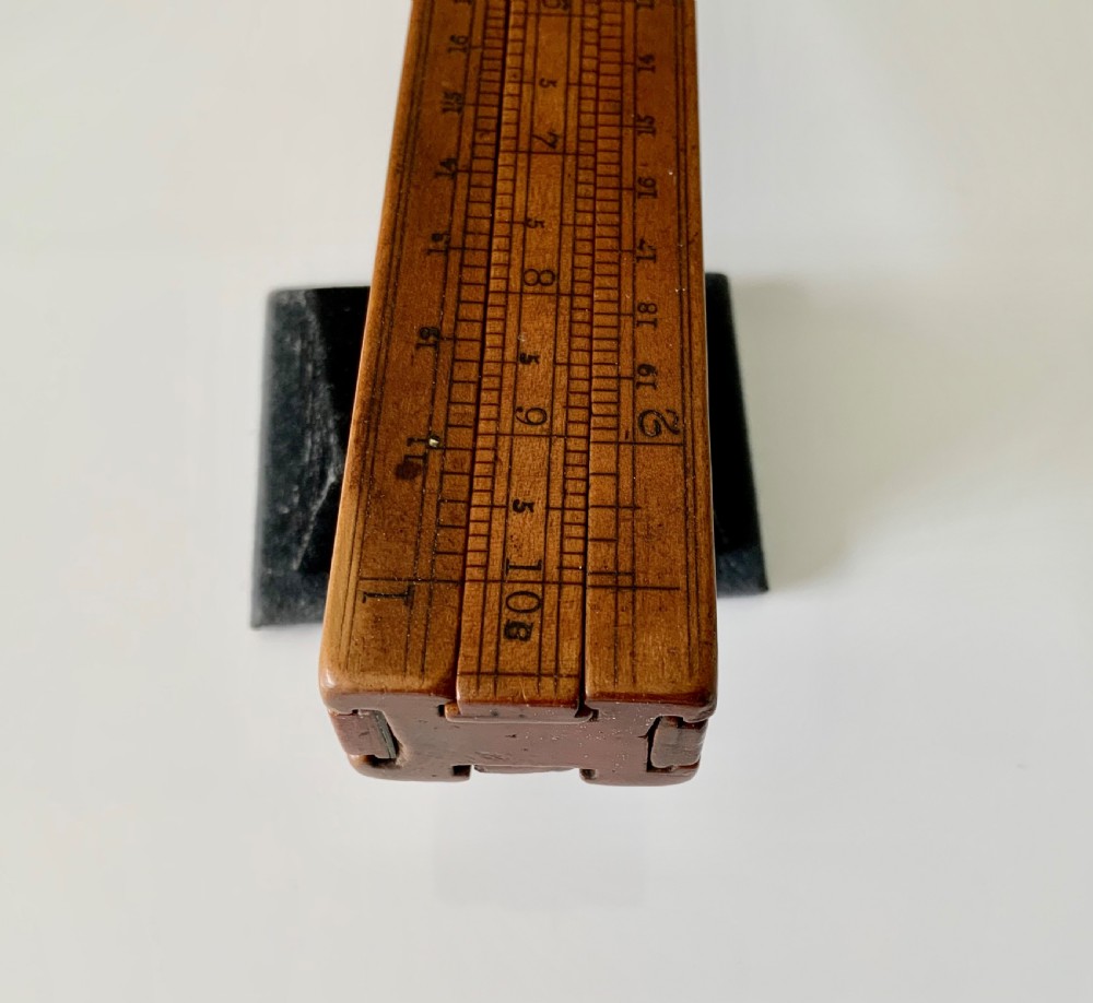 19th Century Customs & Excise Gaugers 4 sides Slide Rule View III