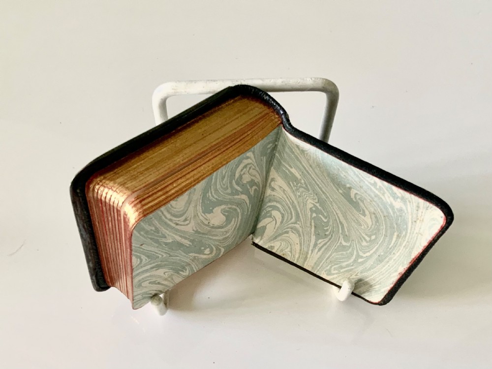 Royal Bijou Birthday Book- silver cover View X