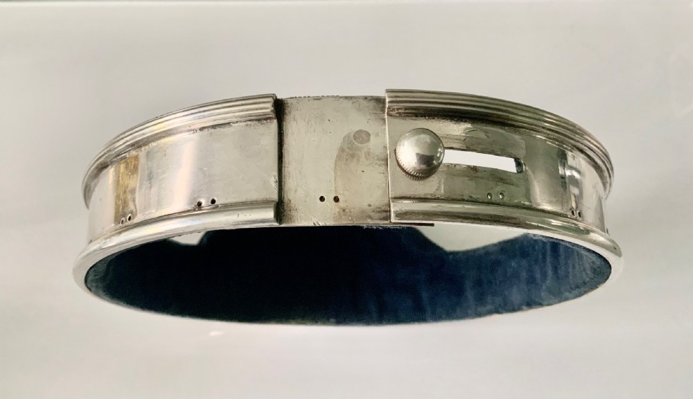 Silver plated ceremonial goat collar - British Legion View III