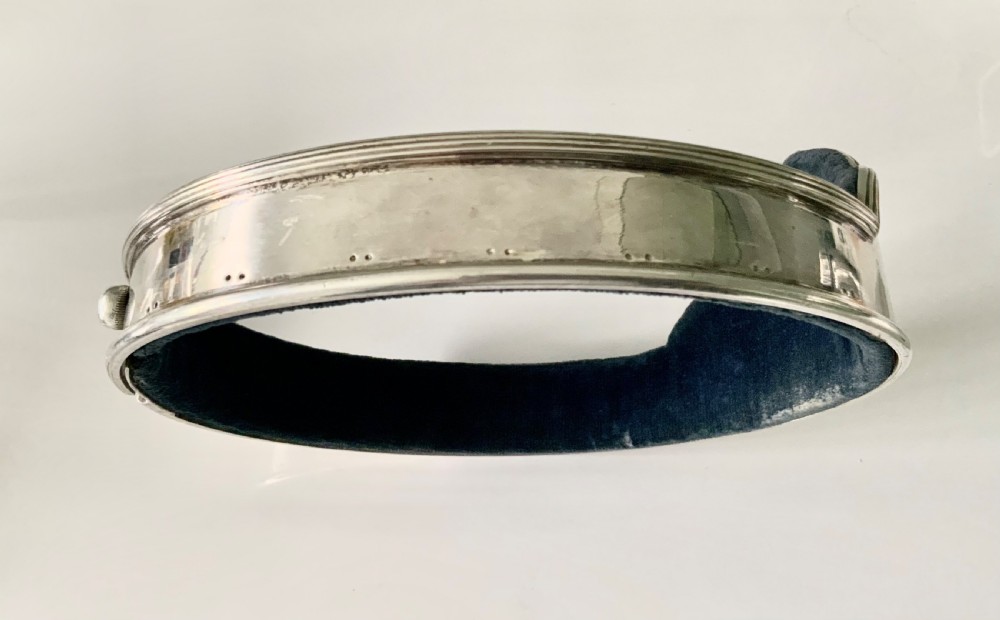 Silver plated ceremonial goat collar - British Legion View VI