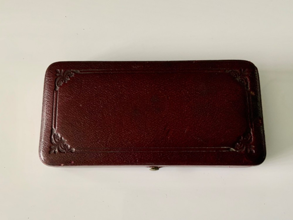 Silver Fruit Knife and Fork - Original box View IV