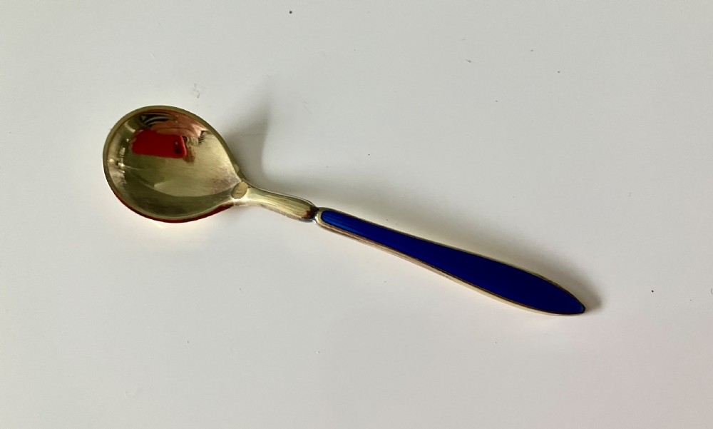 David Anderson silver & enamel condiment View VII