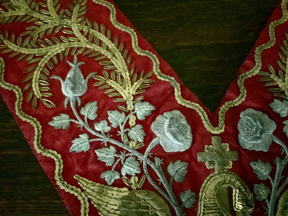 Masonic Rose Croix collar - late 19th century View VI