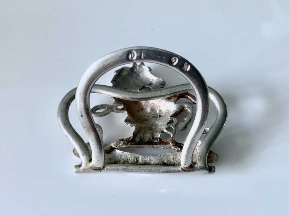 Silver menu holders - Edinburgh View IV