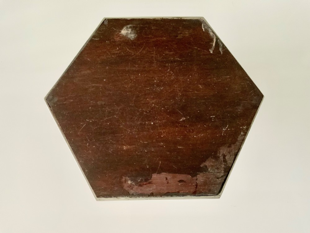 Art Deco silver inkwell View IV