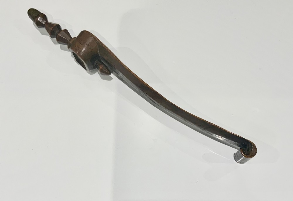 19th Century Durham Style Knitting Sheath View IV