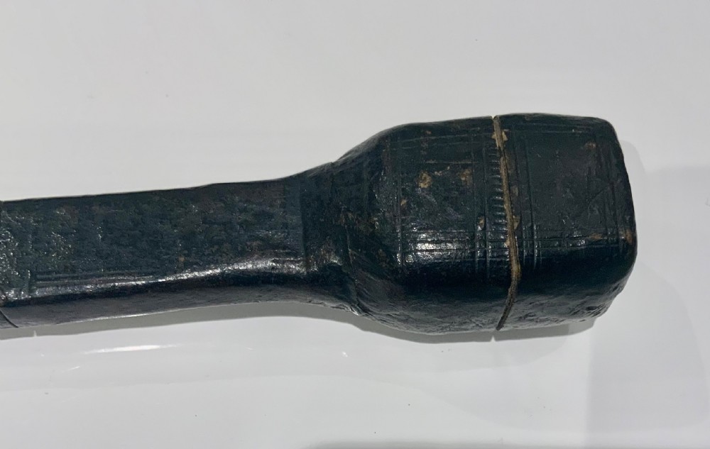 18th century leather inkhorn View VI