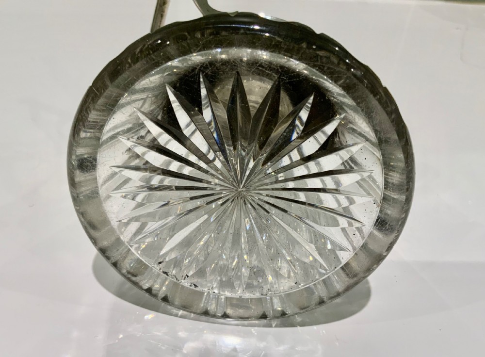 Silver Inkwell and pen rest View III