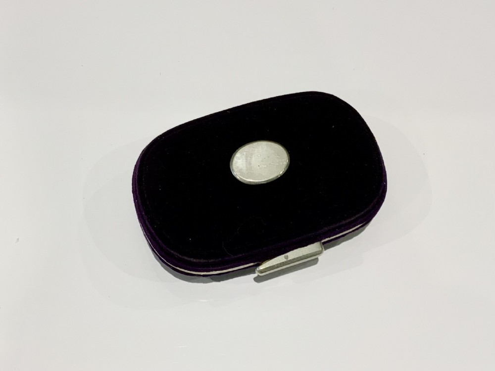 Victorian velvet purse