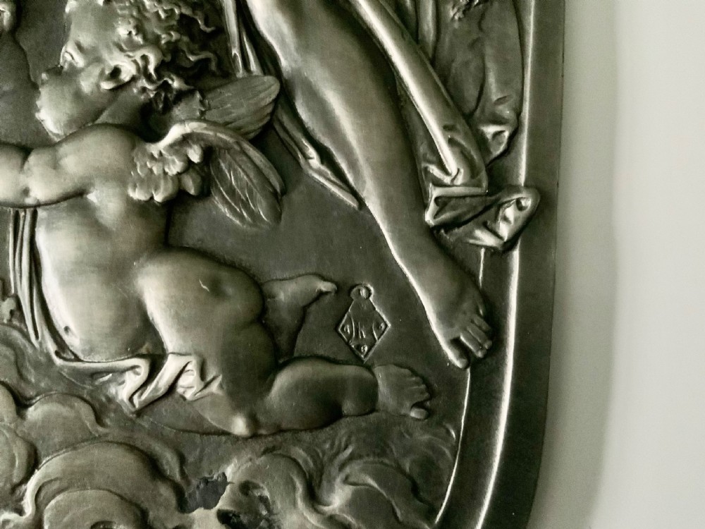 Pair of electrotype door plates late 19th Century View VI