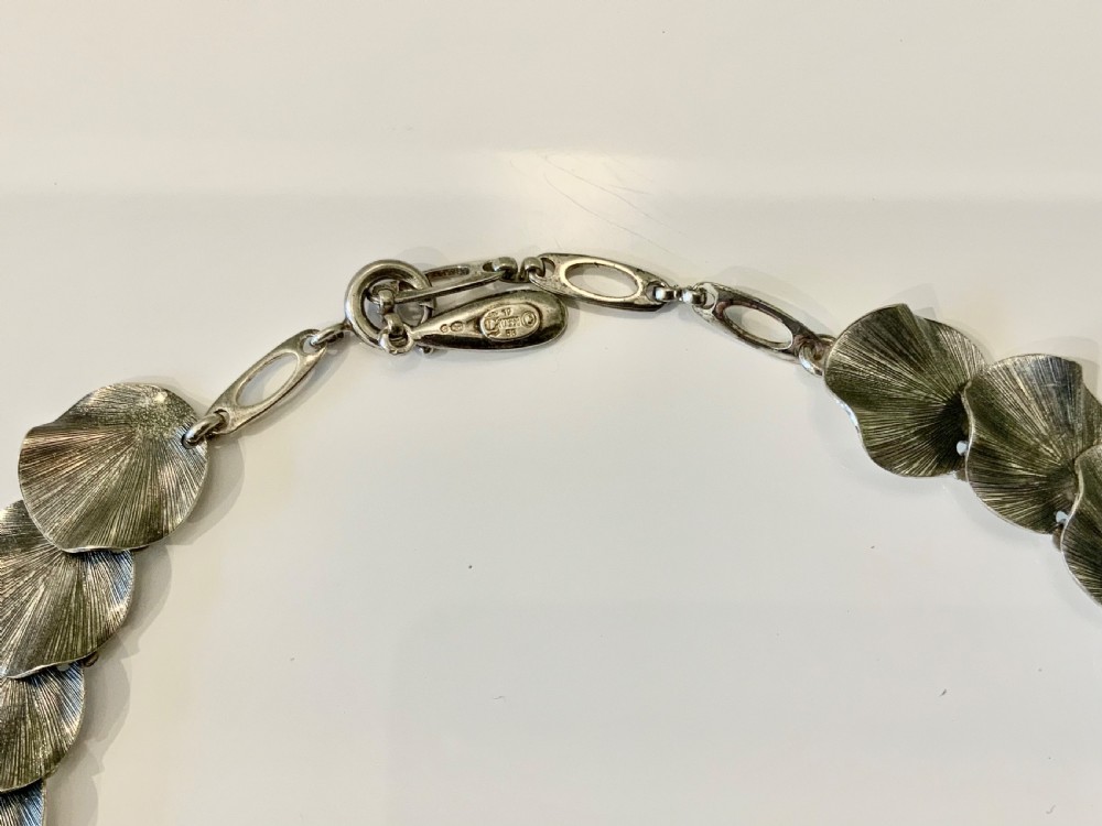 Mid Century silver necklace by Grosse View II