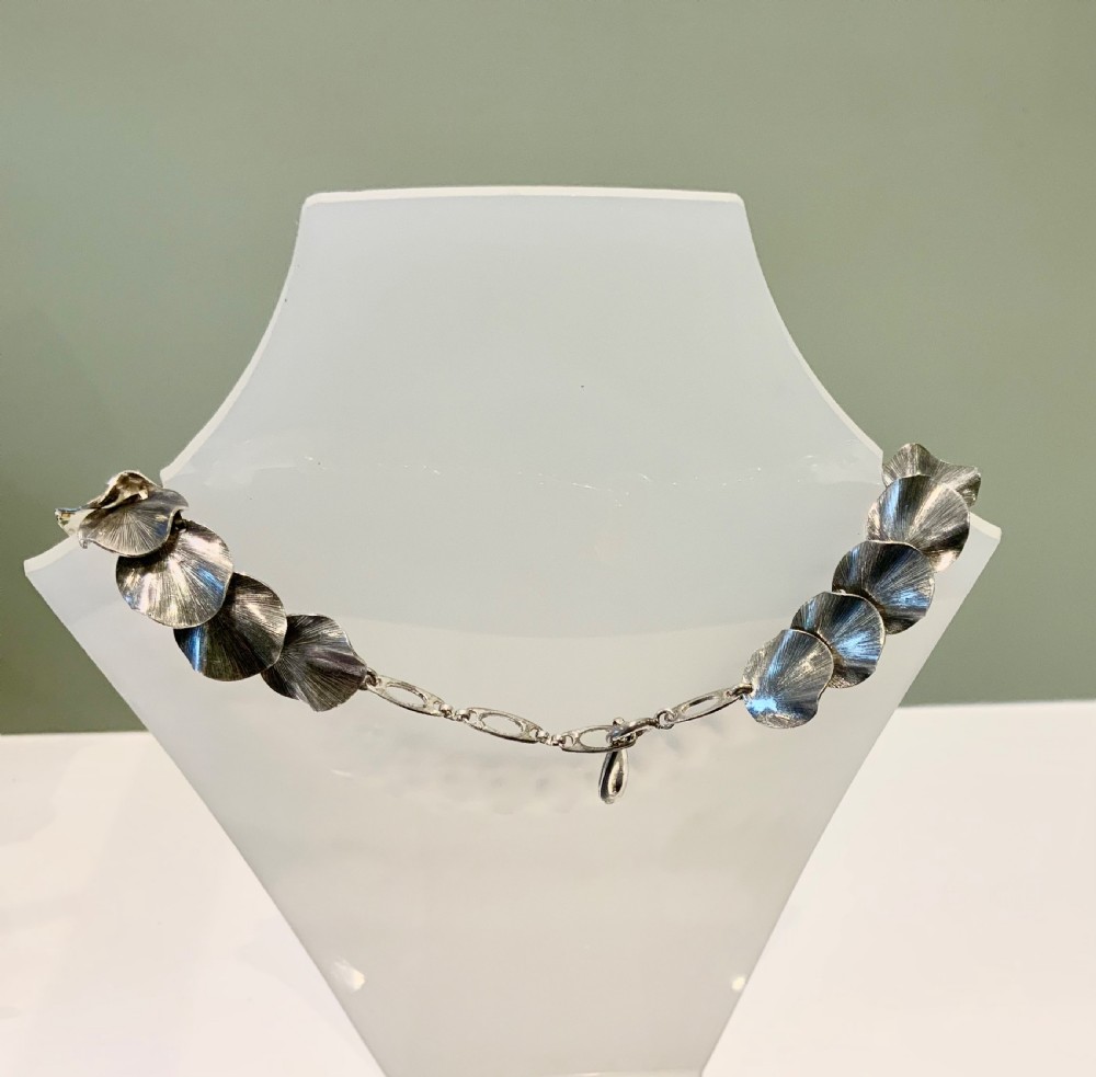 Mid Century silver necklace by Grosse View IV