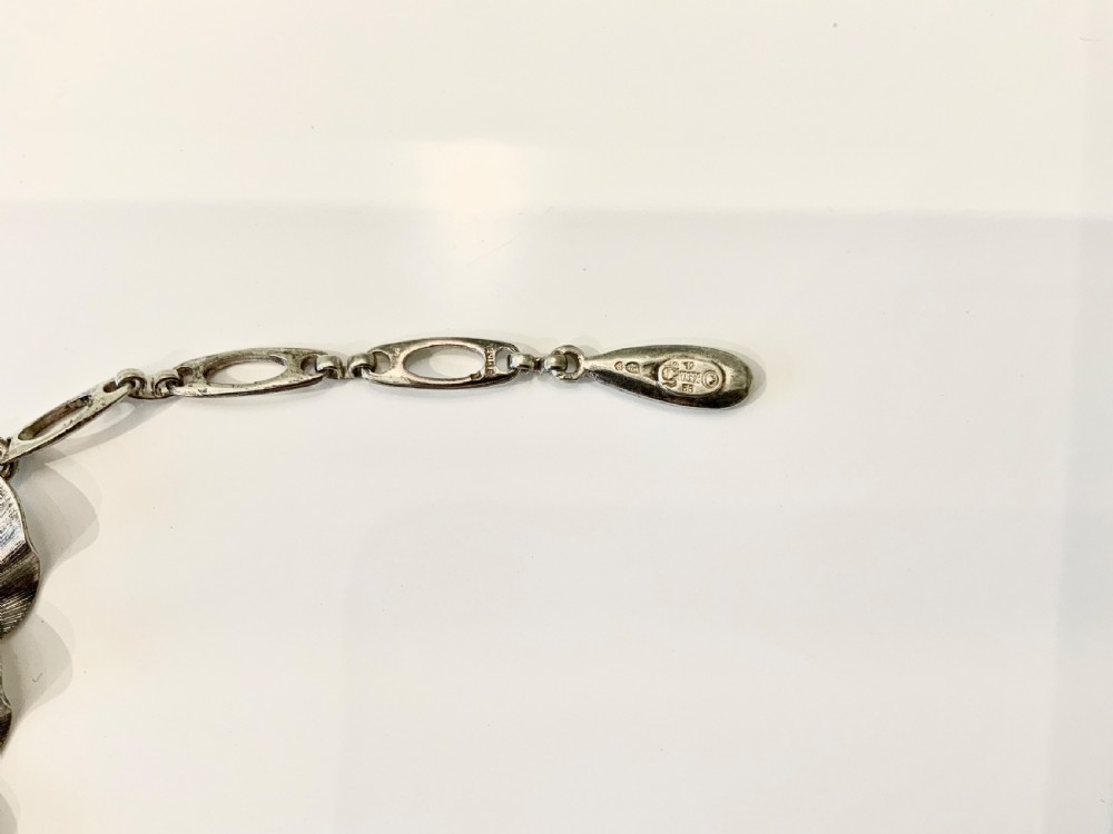 Mid Century silver necklace by Grosse View VII