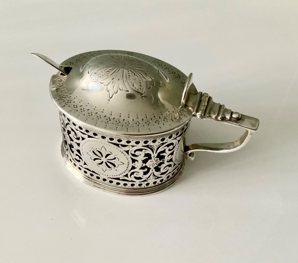 Silver Mustard pot Barnard Bros View II