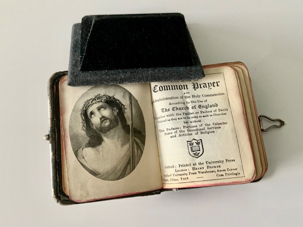 Miniature silver Common Prayer book. View VII