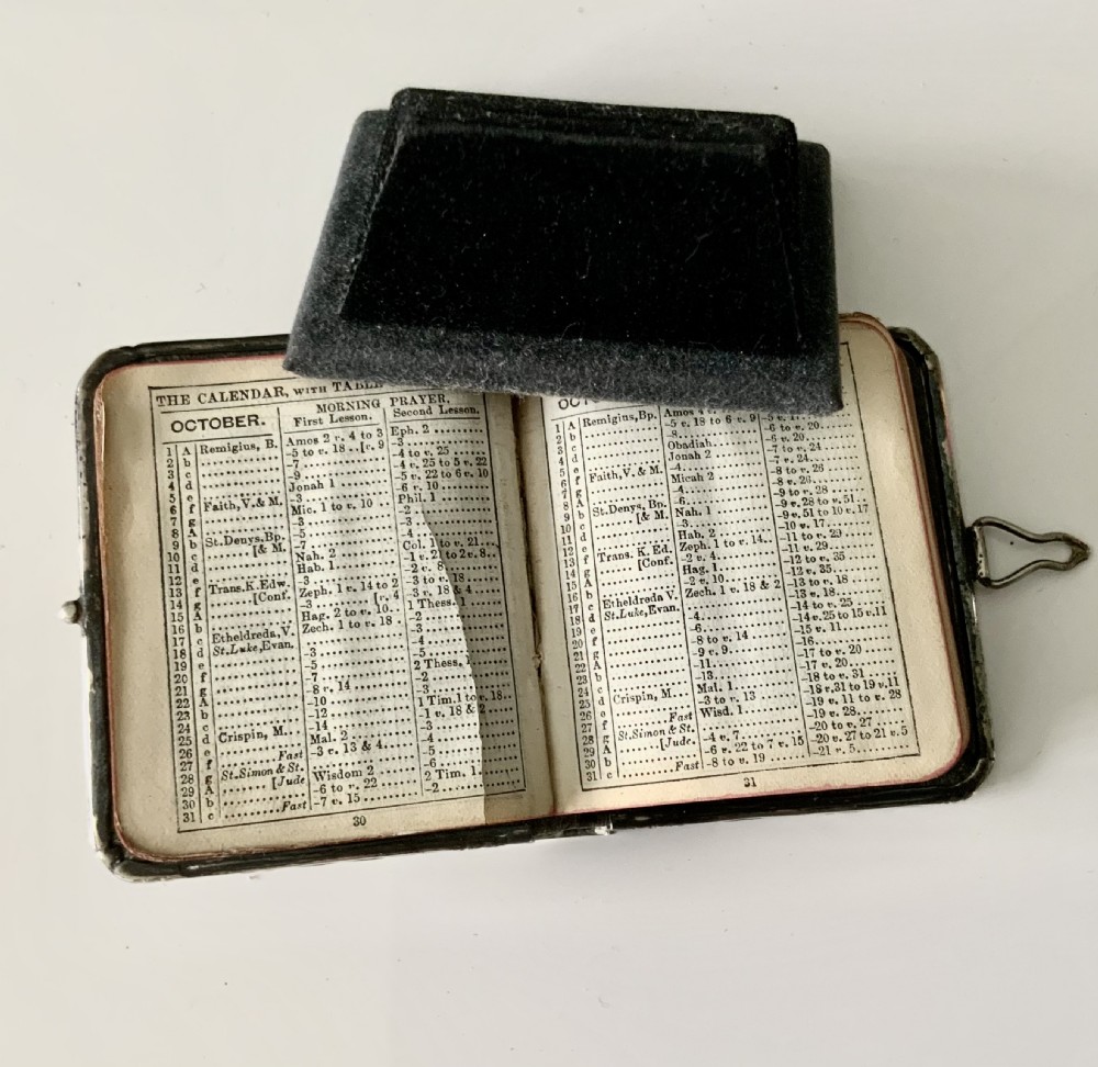 Miniature silver Common Prayer book. View VIII