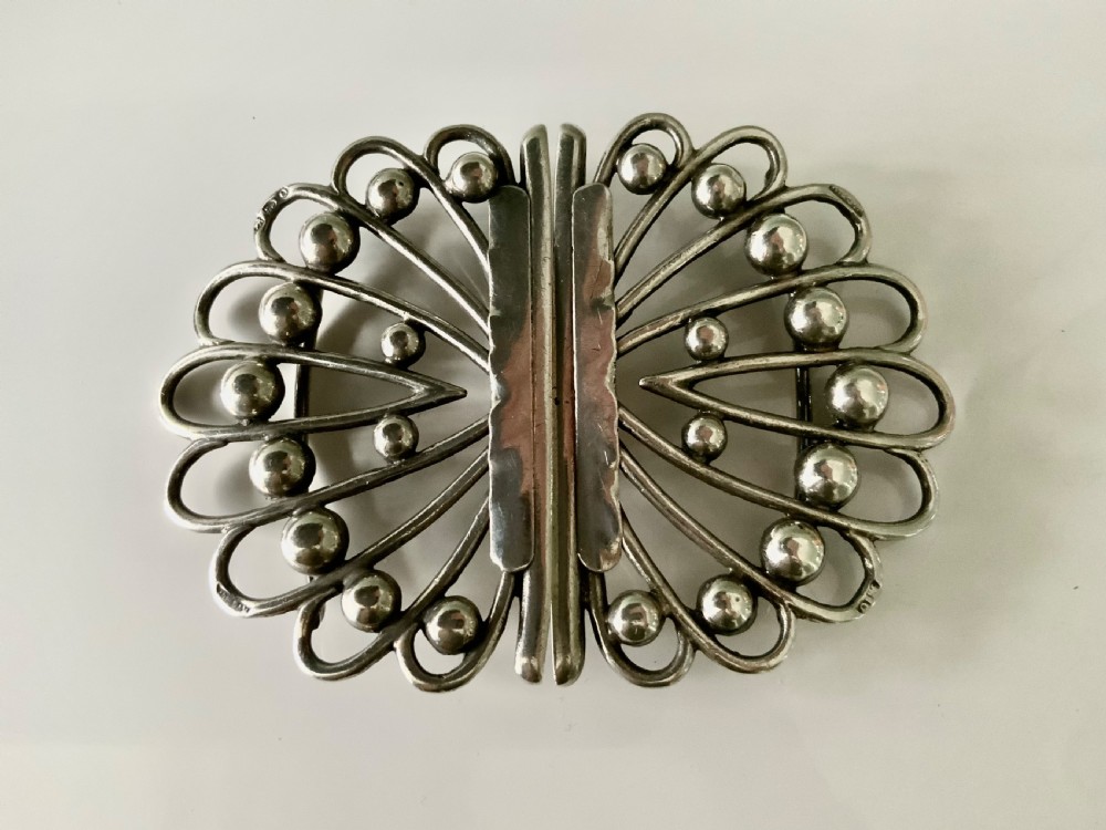 Silver nurses buckle - Chester 