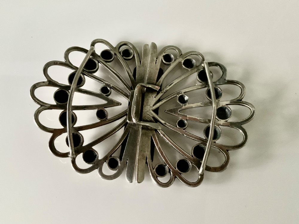 Silver nurses buckle - Chester  View III