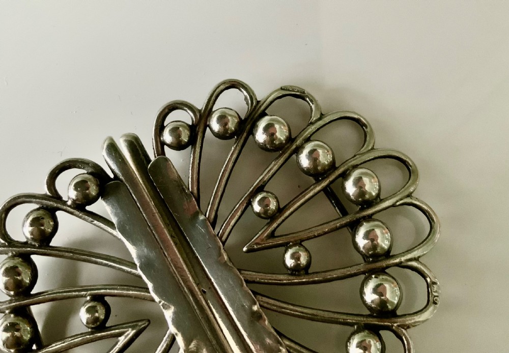 Silver nurses buckle - Chester  View IV