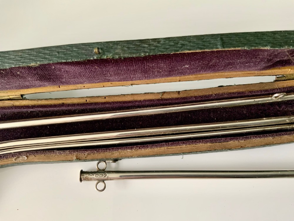 Set of four silver catheters - William IV 1837 View II