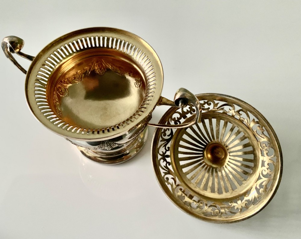 Silver gilt pot pourri  View IV