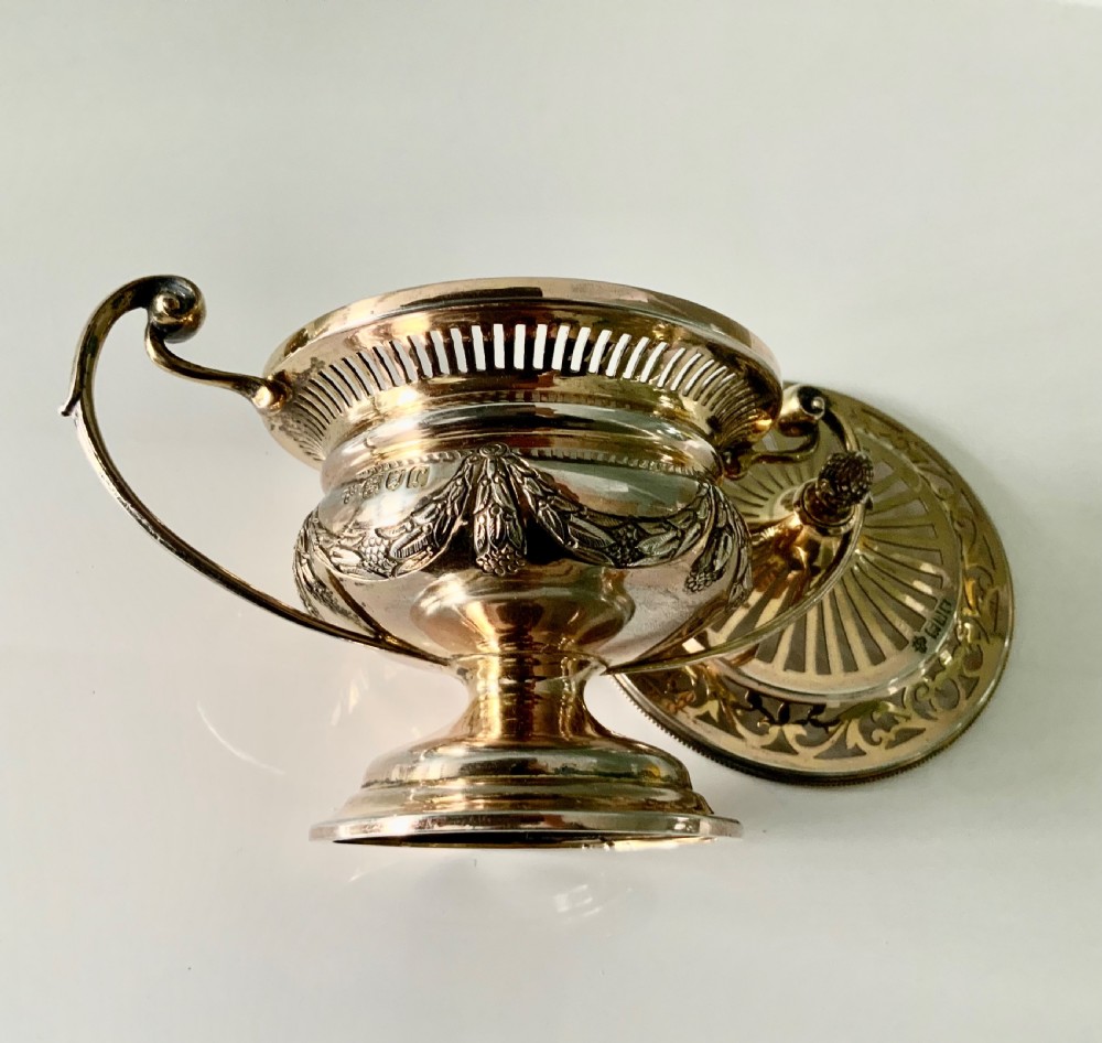 Silver gilt pot pourri  View VI