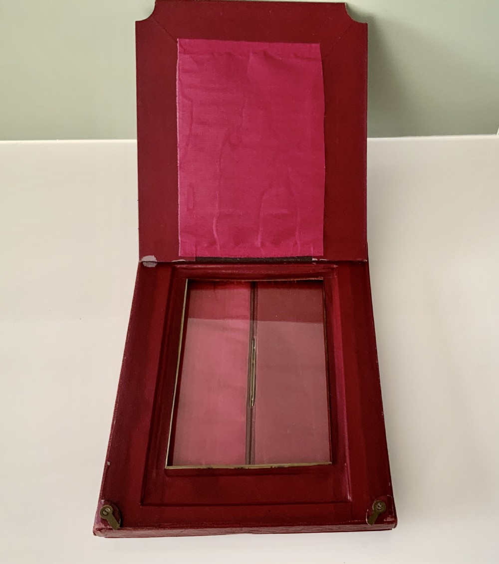 19th Century leather frame View III