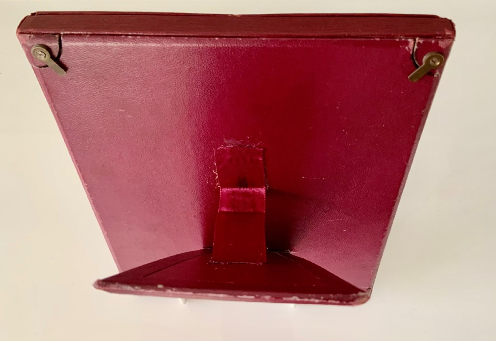 19th Century leather frame View VI