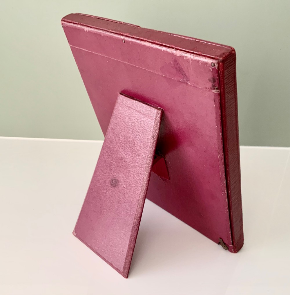 19th Century leather frame View VII